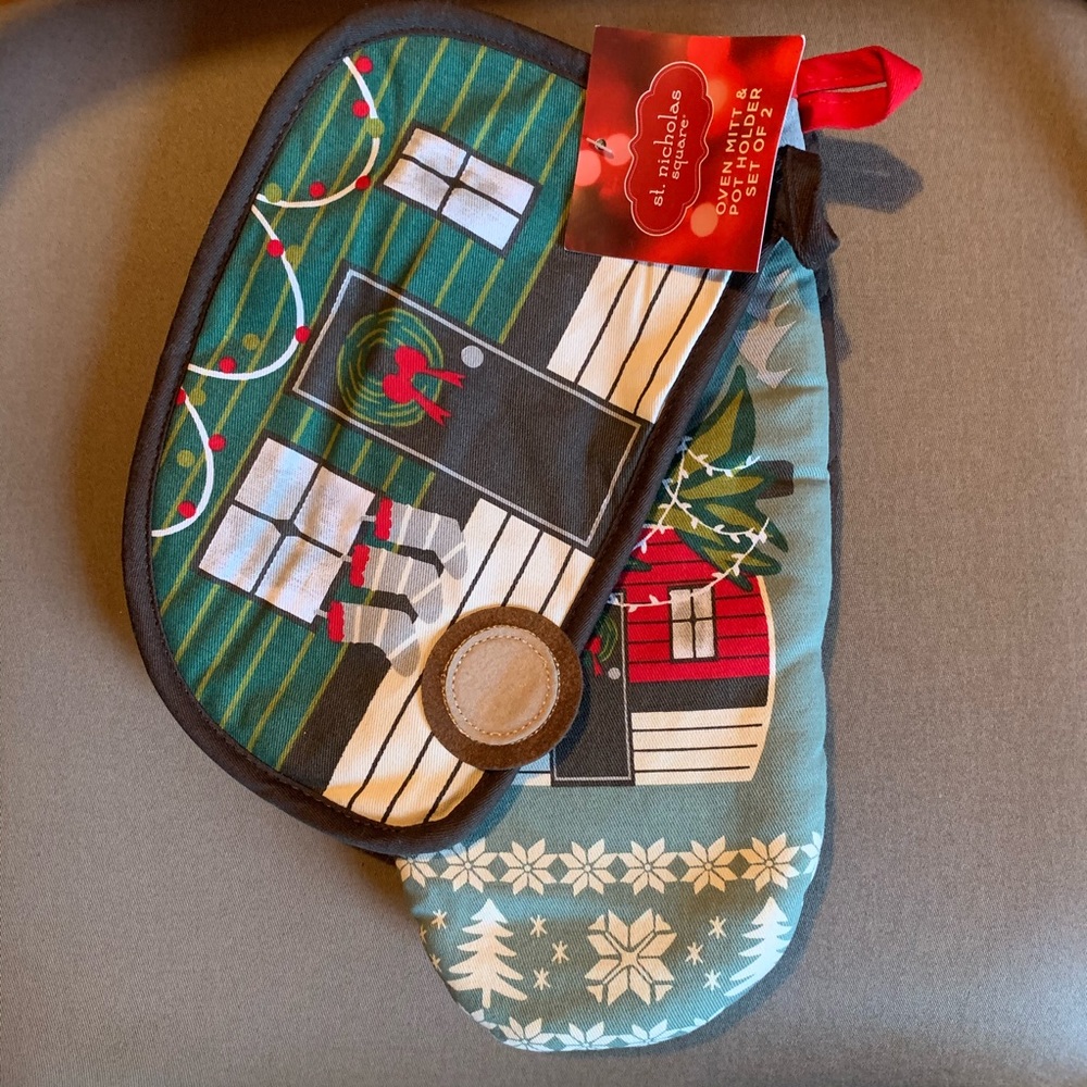 Camper Oven Mit & Pot Holder